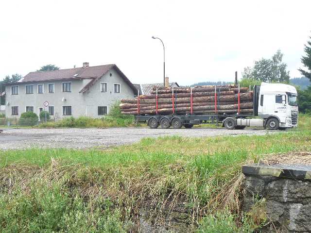 18. 7. Volary - u vlakového nádraží