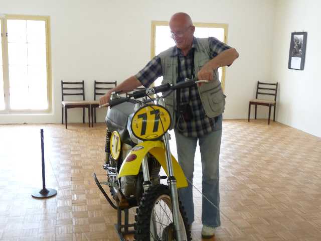 Vimperská rokle - výstava fotografií motokrosových závodů
